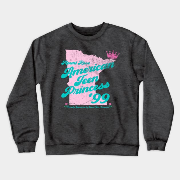 Teen Princess Crewneck Sweatshirt by machmigo